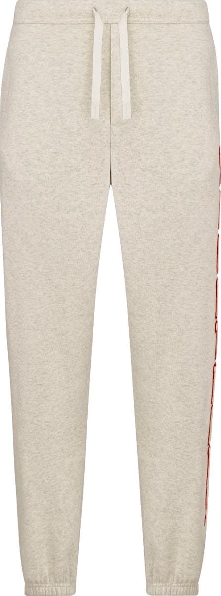 dior tears sweatpants|Dior jogger sweatpants.